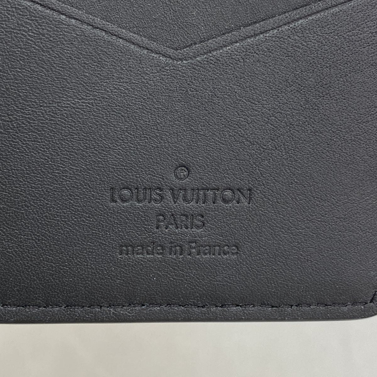 Louis Vuitton Card Case Monogram Shadow Pocket Organizer Black — view 4