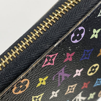 Louis Vuitton Wallet Monogram Multicolor Zippy Grenat — view 8