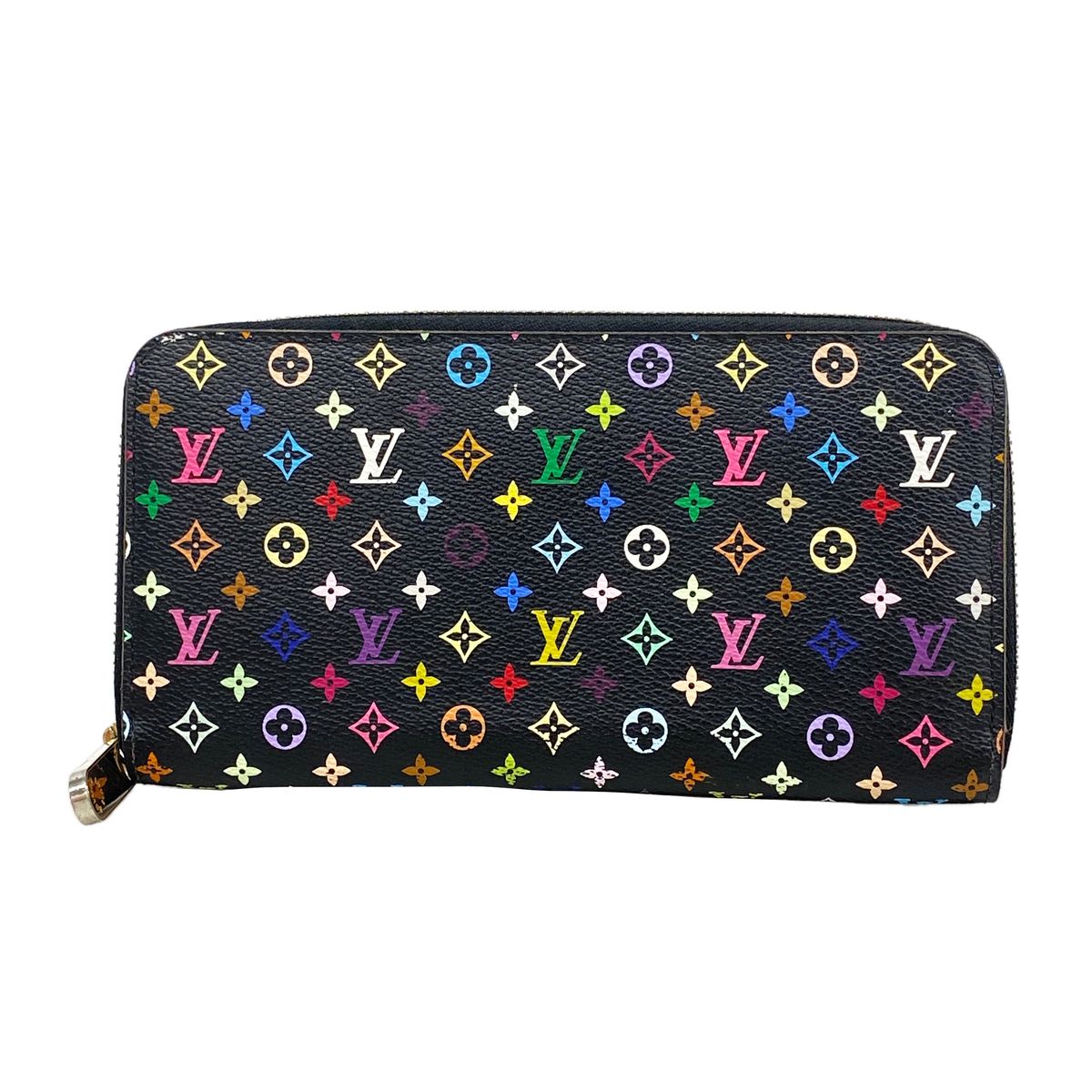 Louis Vuitton Wallet Monogram Multicolor Zippy Grenat