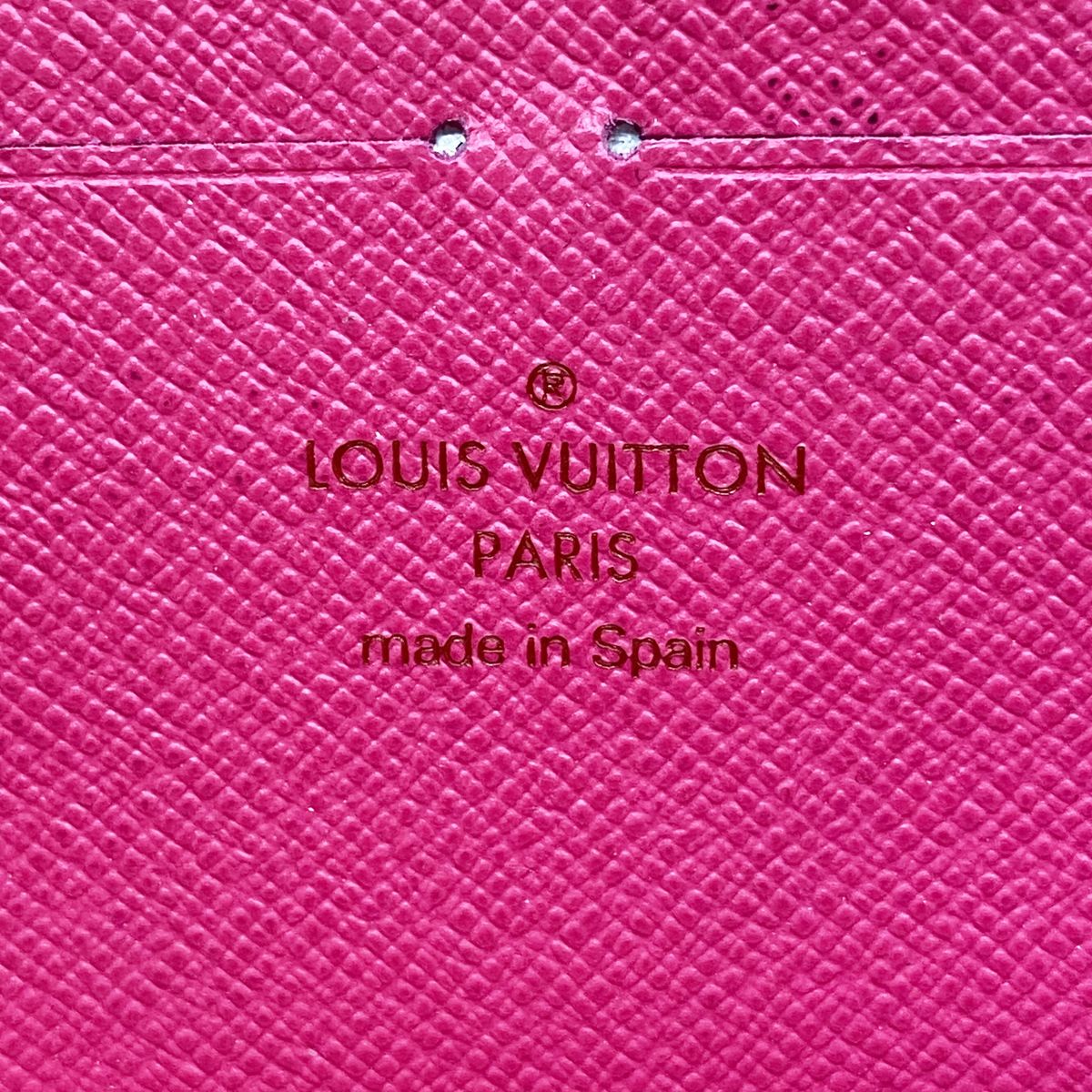 Louis Vuitton Wallet Monogram Multicolor Zippy Grenat — view 4