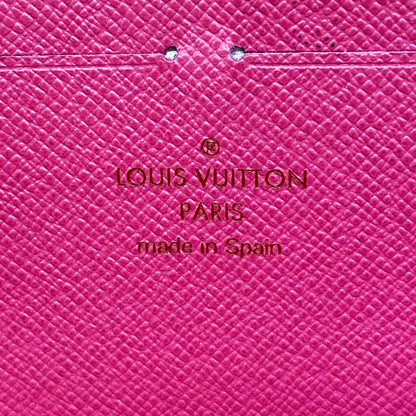 Louis Vuitton Wallet Monogram Multicolor Zippy Grenat — view 4