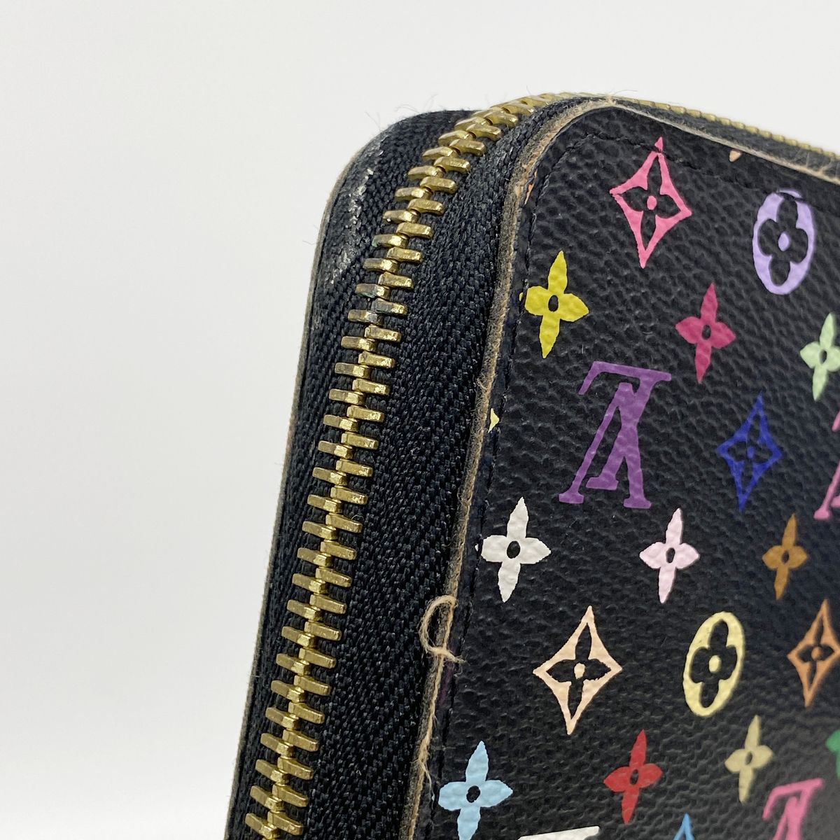 Louis Vuitton Wallet Monogram Multicolor Zippy Grenat — view 6