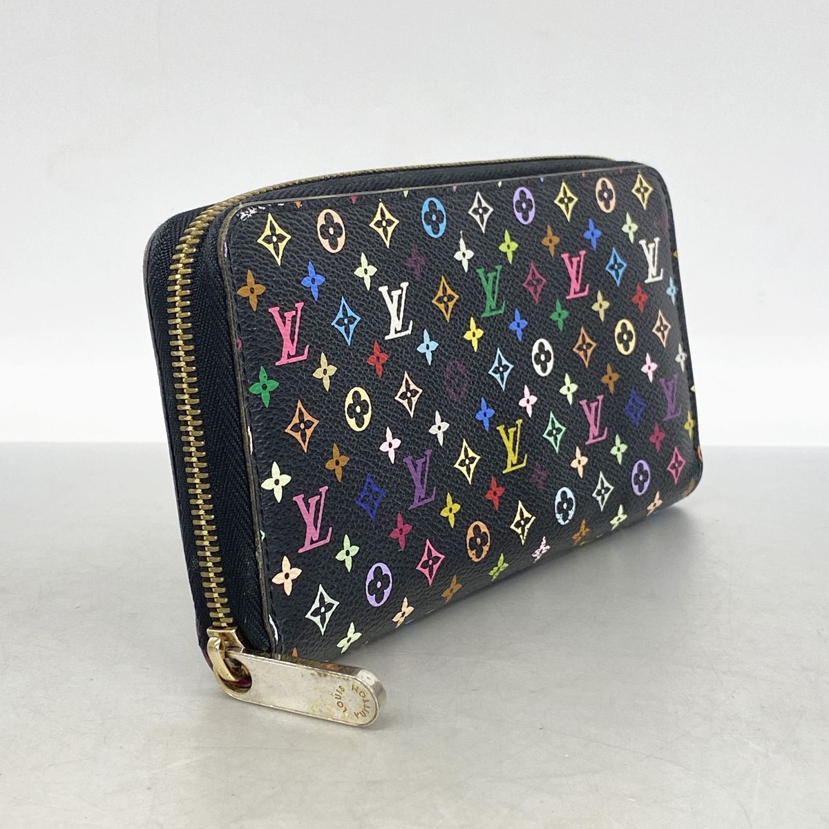 Louis Vuitton Wallet Monogram Multicolor Zippy Grenat — view 2