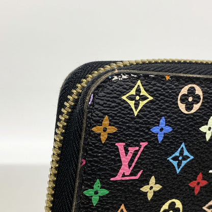 Louis Vuitton Wallet Monogram Multicolor Zippy Grenat — view 7