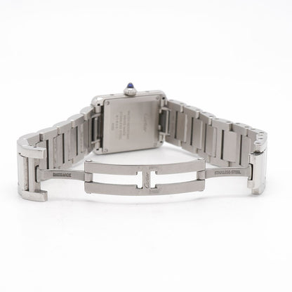 Cartier Tank Must SM Silver Dial Watch — view 4
