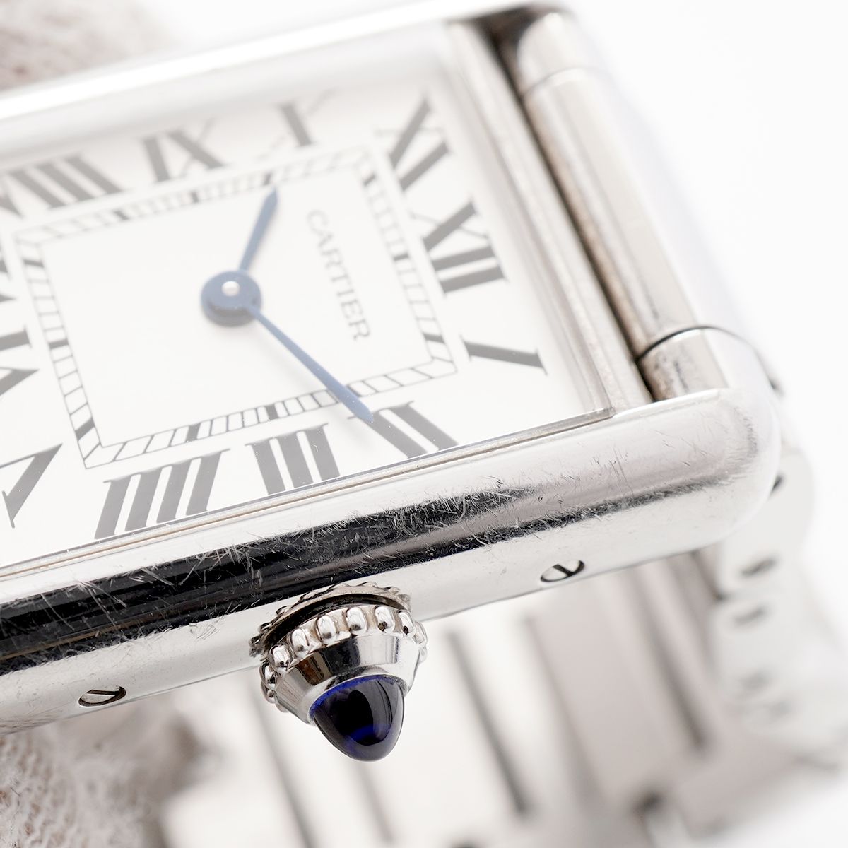 Cartier Tank Must SM Silver Dial Watch — view 7