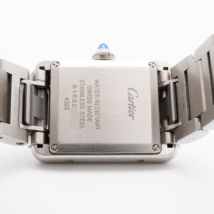 Cartier Tank Must SM Silver Dial Watch — view 5
