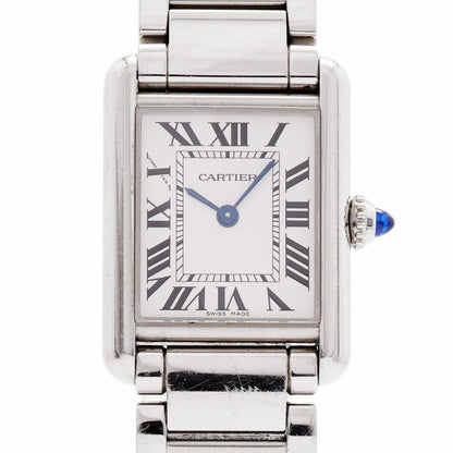 Cartier Tank Must SM Silver Dial Watch