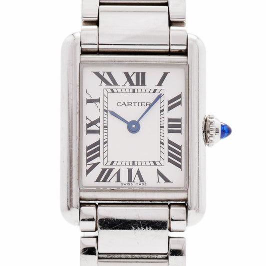 Cartier Tank Must SM Silver Dial Watch