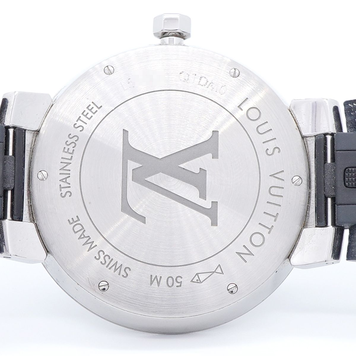 Louis Vuitton Tambour Slim Eclipse Gray Dial Watch — view 5
