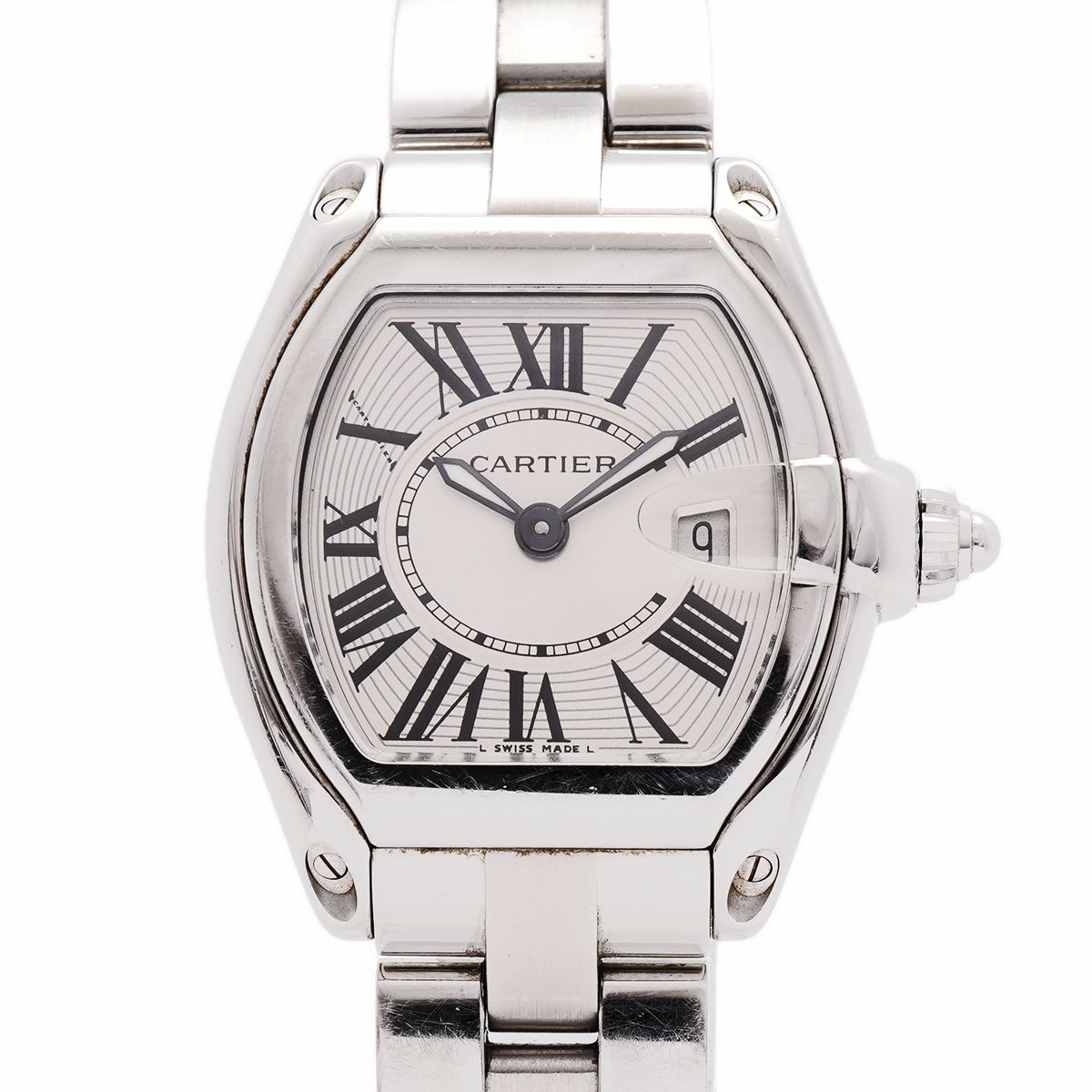 Cartier Roadster SM Silver Dial Watch