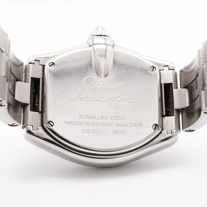 Cartier Roadster SM Silver Dial Watch — view 5