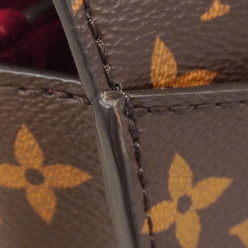 Louis Vuitton Shoulder Bag Monogram Passy Brown — view 7