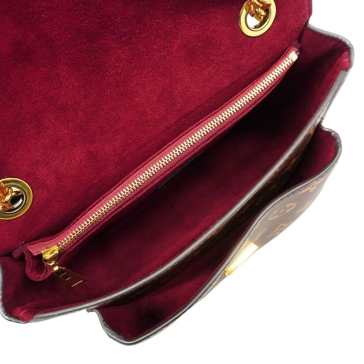 Louis Vuitton Shoulder Bag Monogram Passy Brown — view 4