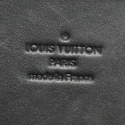 Louis Vuitton Shoulder Bag Monogram Eclipse Clutch Box Black — view 5