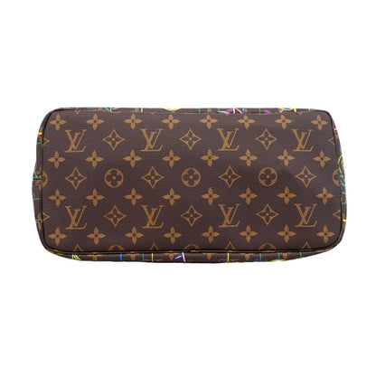 Louis Vuitton Tote Bag Monogram LV x Takashi Murakami Neverfull MM Brown — view 3