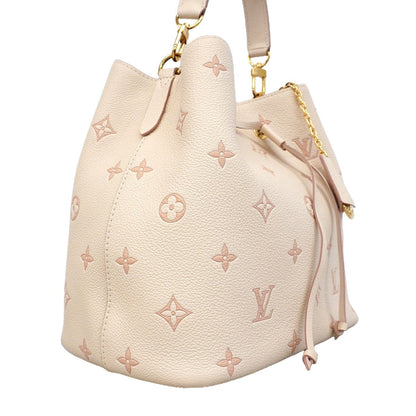 Louis Vuitton Handbag Monogram Empreinte Neo Noe MM Ivory Beige 2-Way Bag — view 2
