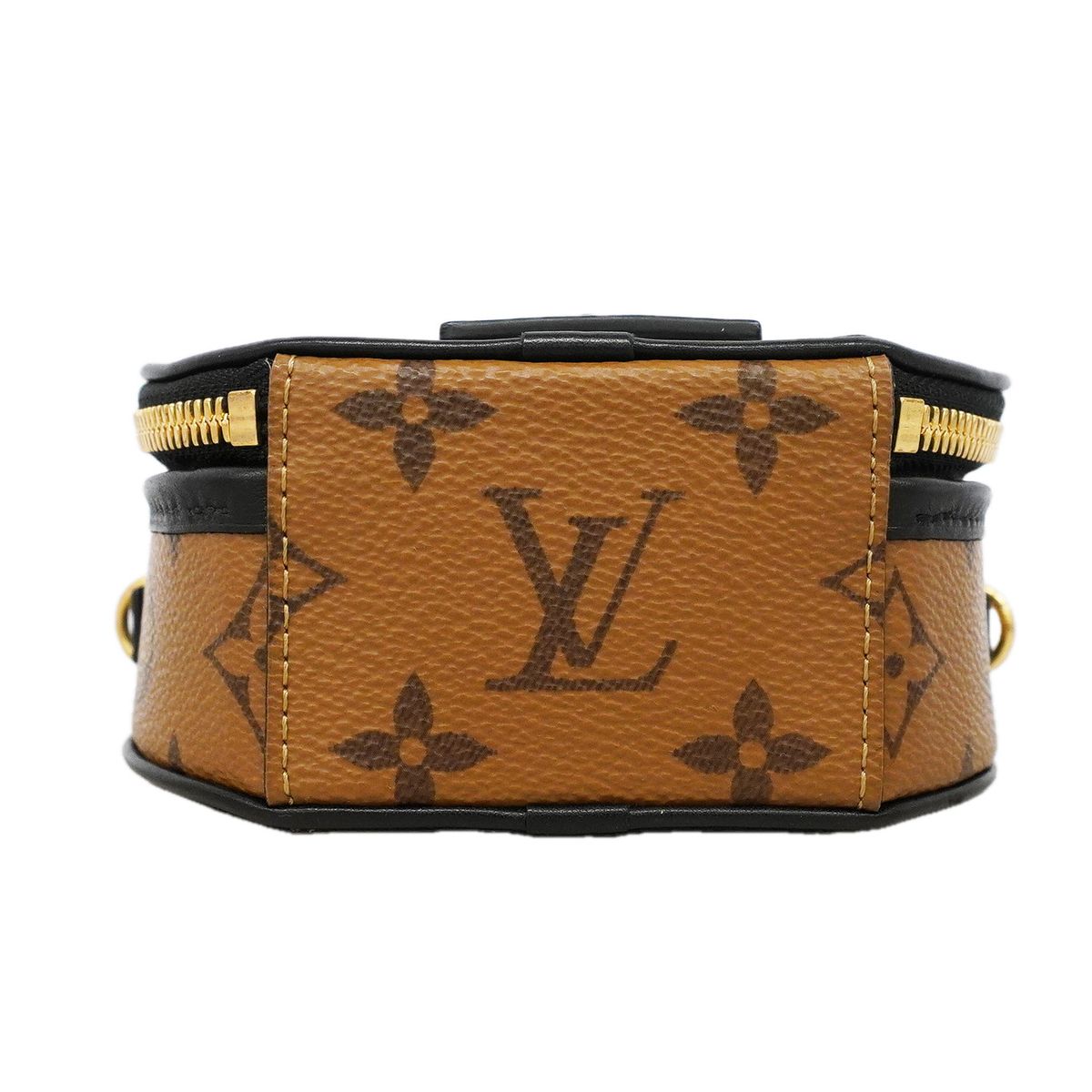 Louis Vuitton Handbag Monogram Reverse Mini Boite Chapeau Brown 2-Way Bag — view 3