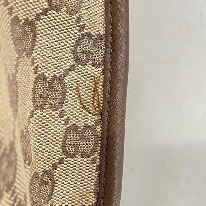 Gucci Tote Bag GG Canvas Beige Silver — view 8