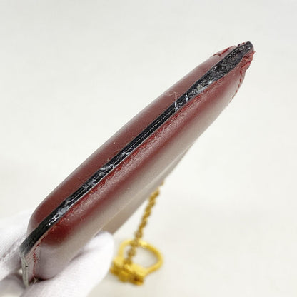 Cartier Coin Purse Must Leather Bordeaux Gold — view 5