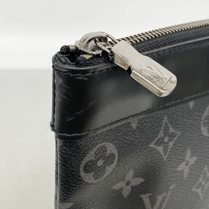 Louis Vuitton Clutch Monogram Eclipse Pochette Discovery Black — view 8