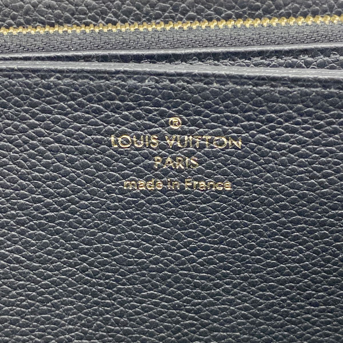 Louis Vuitton Wallet Monogram Empreinte Zippy Noir — view 4