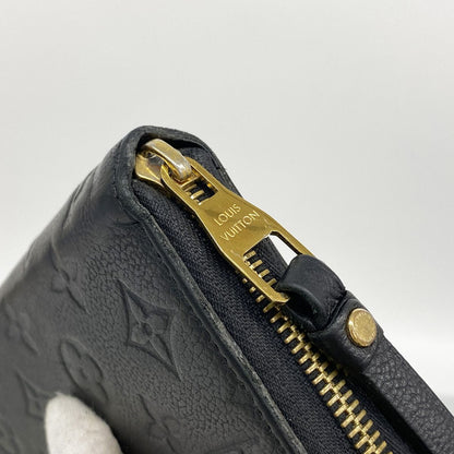 Louis Vuitton Wallet Monogram Empreinte Zippy Noir — view 8