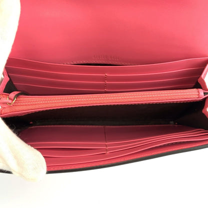 Gucci Guccissima Pink Leather Wallet — view 4