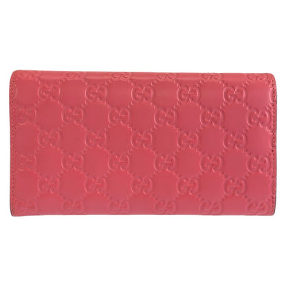 Gucci Guccissima Pink Leather Wallet — view 2
