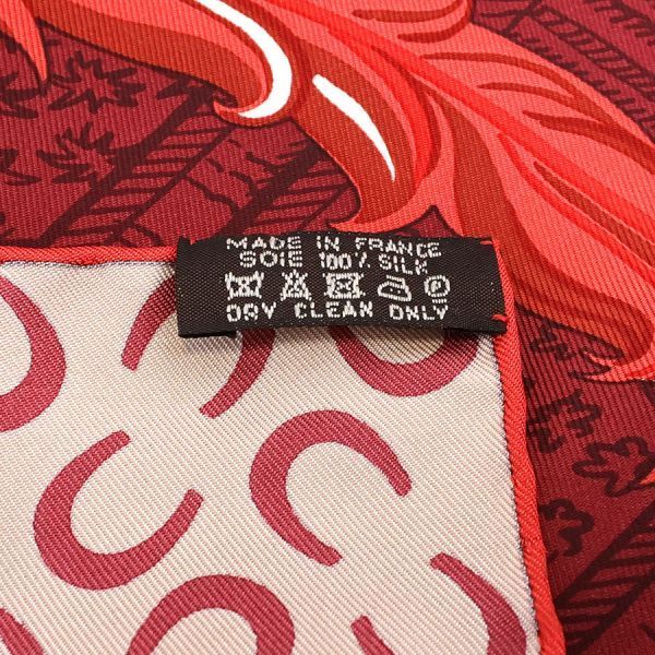 Hermes Carre Geant Silk Twill Scarf — view 8