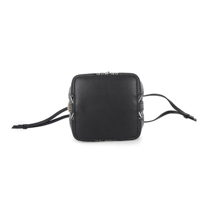 Louis Vuitton Shoulder Bag Monogram Jacquard Noe Perth Black — view 3