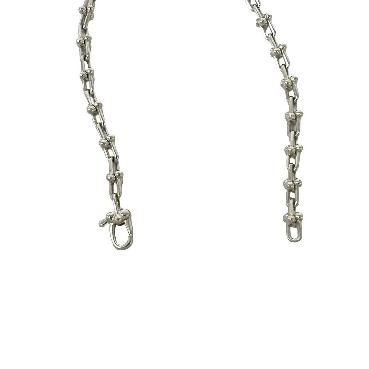Tiffany & Co Vintage HardWear Microlink Bracelet 925 Sterling Silver — view 4