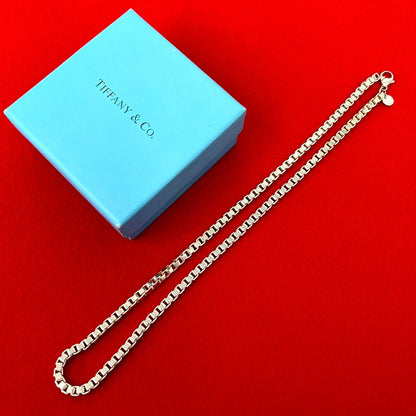 Tiffany & Co Vintage Venetian Necklace 925 Sterling Silver