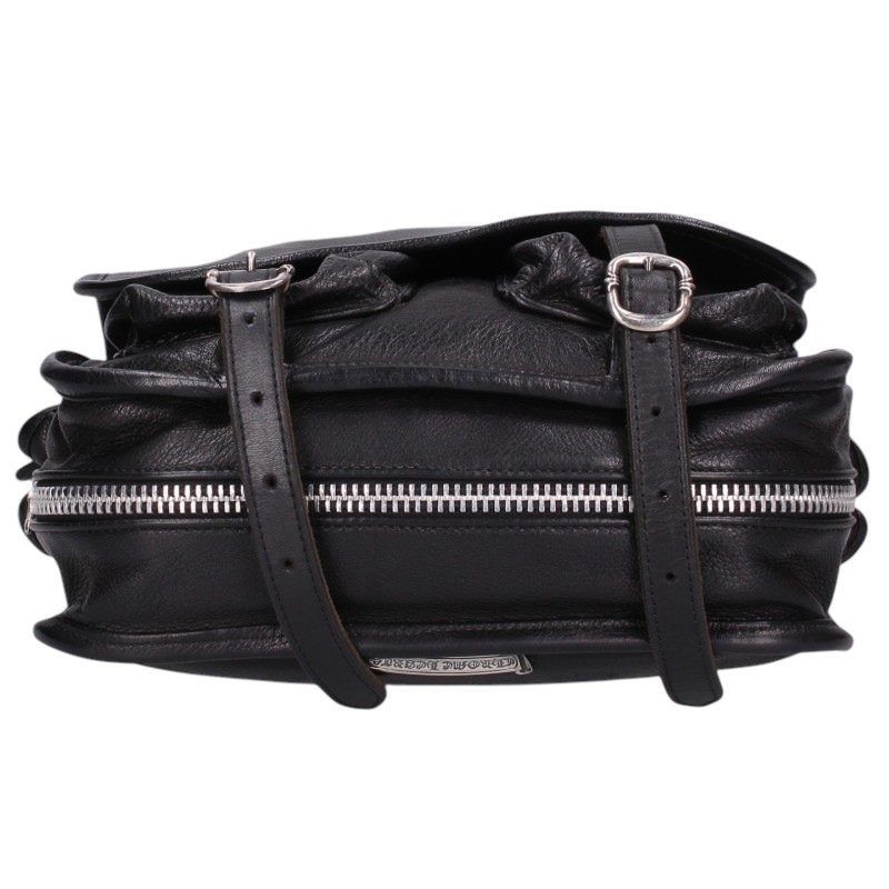 Chrome Hearts Shoulder Bag Tiny Gunslinger Strap Leather — view 4