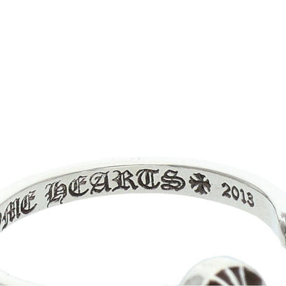 Chrome Hearts Bubblegum Foti Cross Ball Silver Ring — view 4