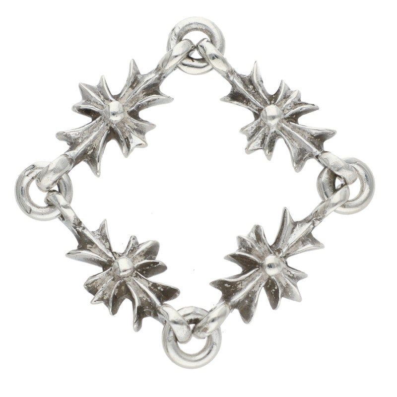 Chrome Hearts Ring Tiny CH Plus Silver — view 2