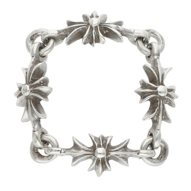 Chrome Hearts Ring Tiny CH Plus Silver