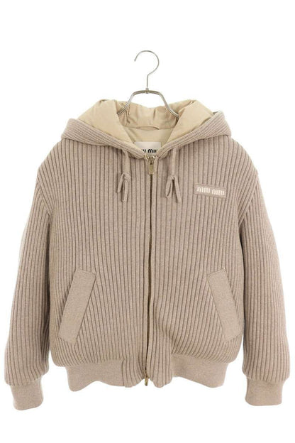 Miu Miu Knit Zip Up Jacket 36