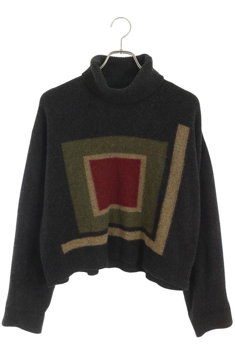Dior Cropped Cashmere Knit Sweater 40