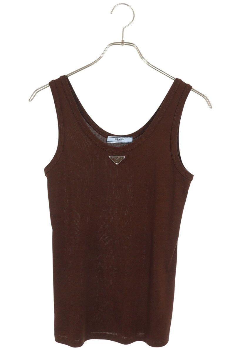 Prada Ribbed Knit Tank Top Sweater 40