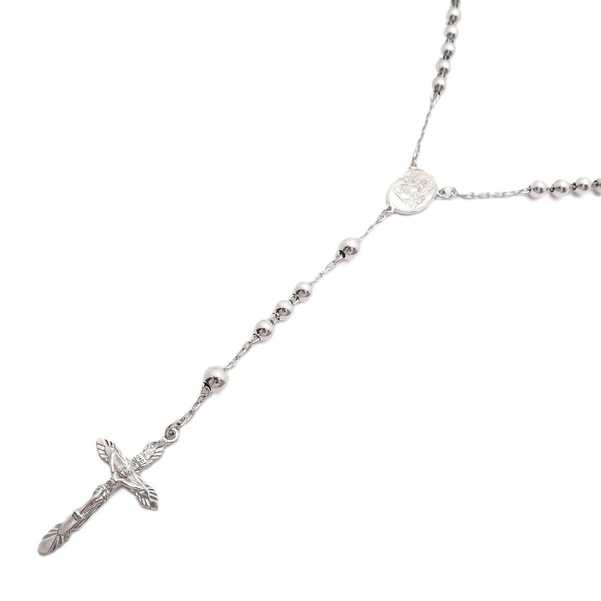 Dolce & Gabbana Rosary Necklace 925 Sterling Silver