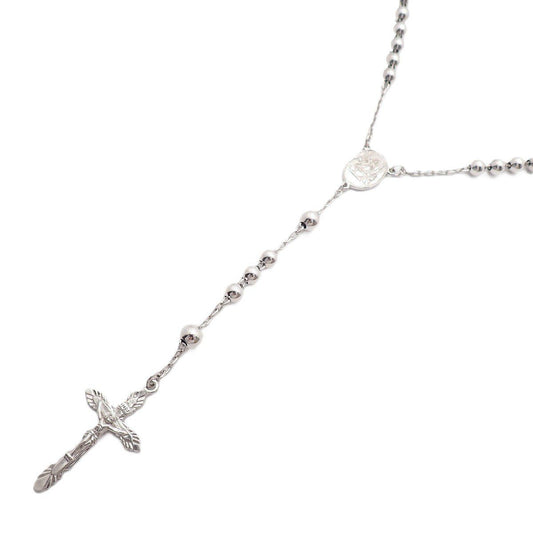 Dolce & Gabbana Rosary Necklace 925 Sterling Silver