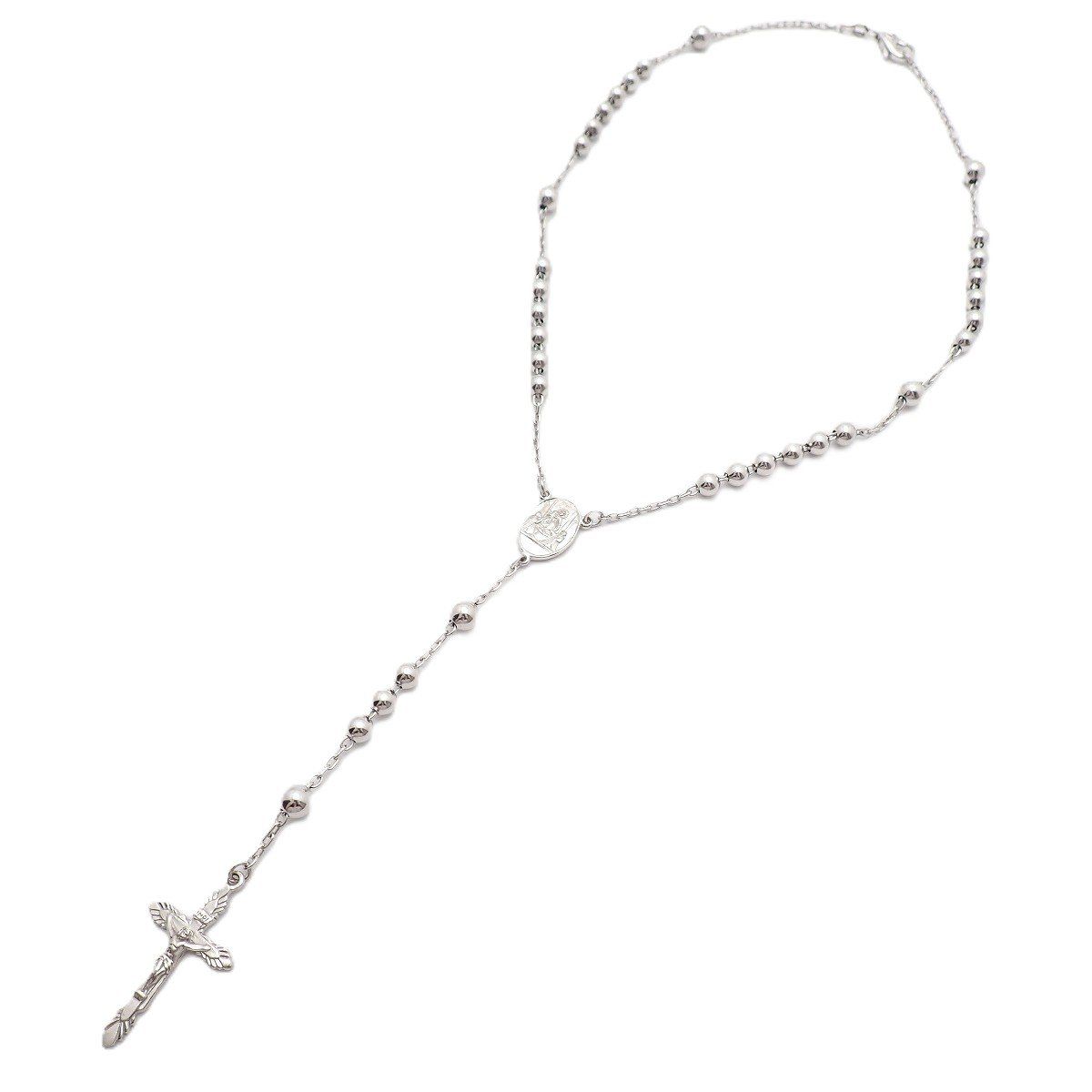 Dolce & Gabbana Rosary Necklace 925 Sterling Silver — view 2