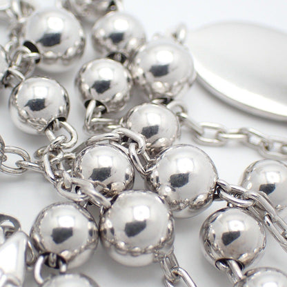 Dolce & Gabbana Rosary Necklace 925 Sterling Silver — view 7