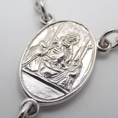 Dolce & Gabbana Rosary Necklace 925 Sterling Silver — view 5