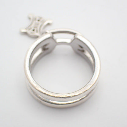 Celine Macadam Drop Charm Ring 925 Sterling — view 3