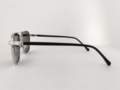 Louis Vuitton Sunglasses LV Signature Black Silver Metal Eyewear — view 2