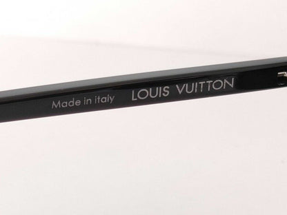 Louis Vuitton Sunglasses LV Signature Black Silver Metal Eyewear — view 6