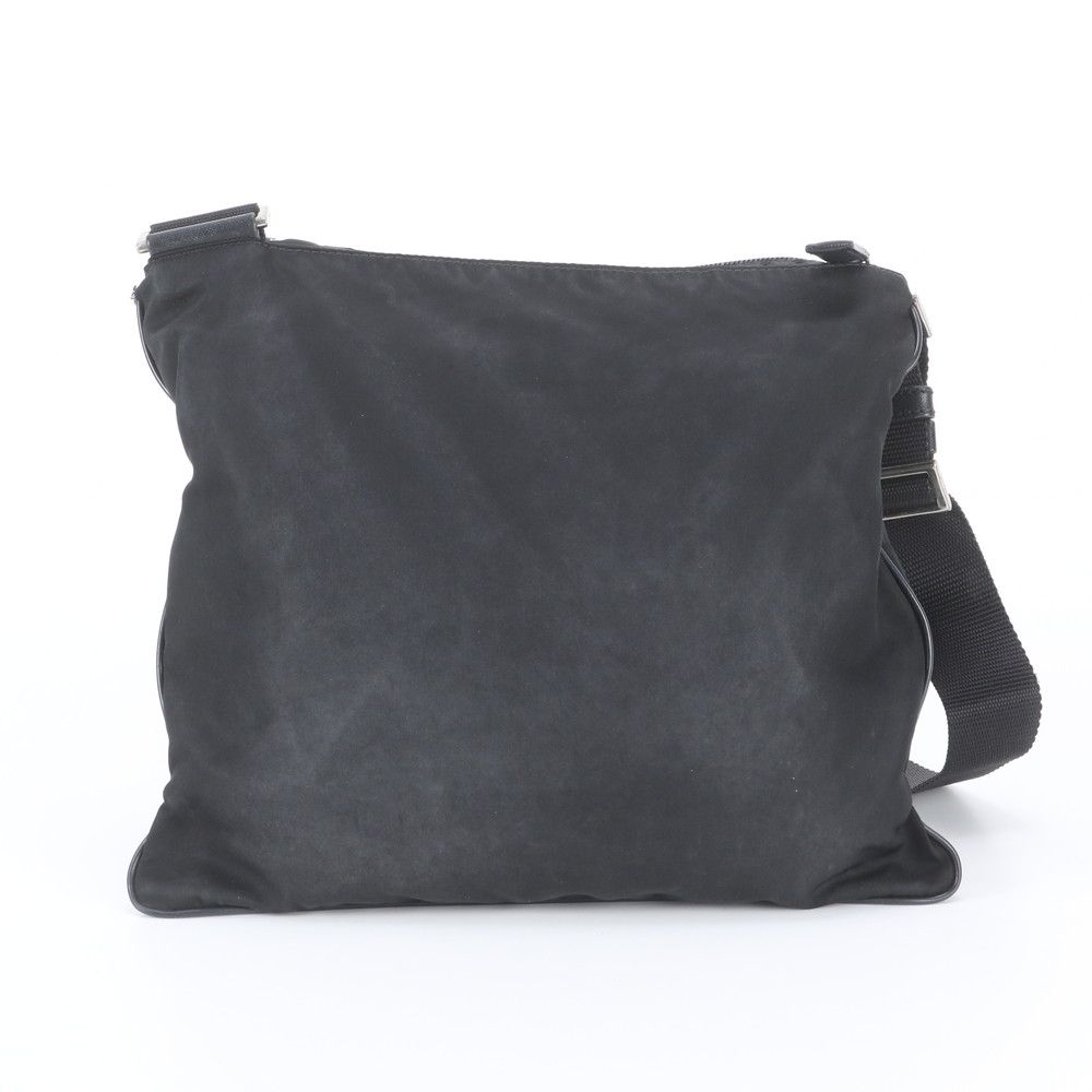 Prada Tessuto Nylon Triangle Logo Shoulder Bag Crossbody Messenger — view 3