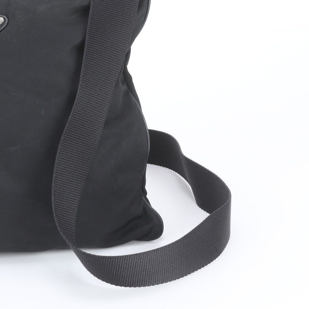 Prada Tessuto Nylon Triangle Logo Shoulder Bag Crossbody Messenger — view 2